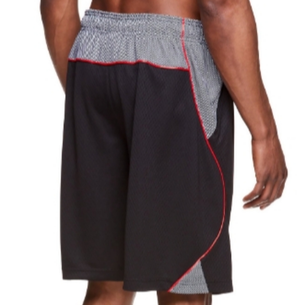 B Gift Men's Black Athletic Basketball Shorts - Picture 8 of 8